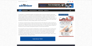 The Advertiser Homepage